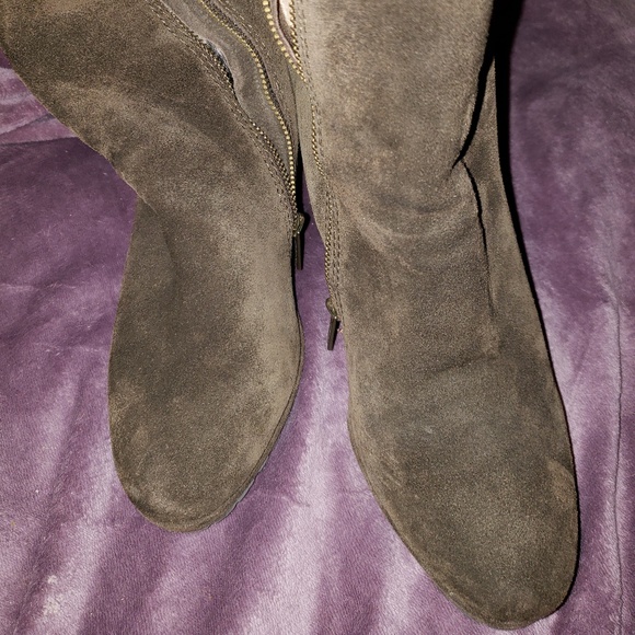Calvin Klein Jeans suede wedge ankle boots - Picture 8 of 8